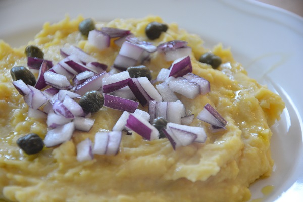 Röra på fava bönor