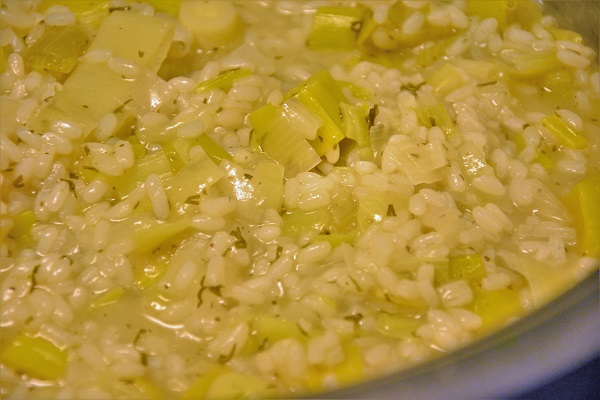 Purjolöksrisotto