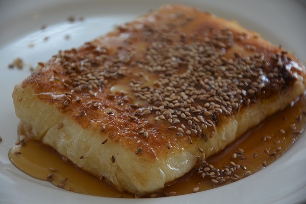 Saganaki med fetaost